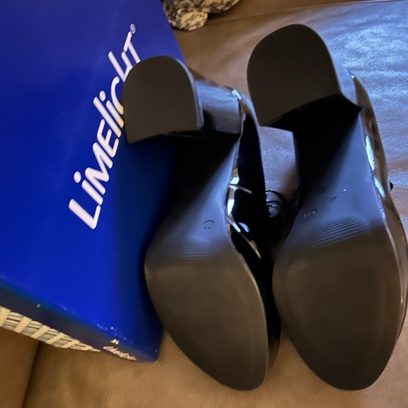 Brand New in Box! Limelight Lola Women’s Black Patent Leather Pumps Size 11 - Picture 4 of 13
